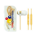 Pop Star Bass Earbuds Gold